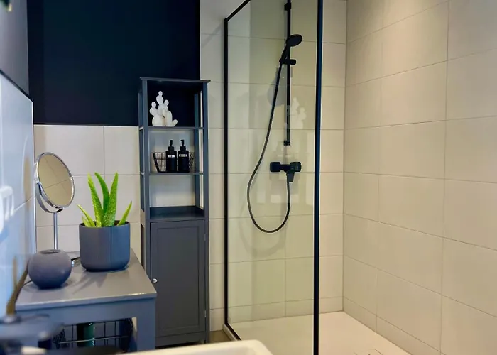 아파트 Le Vacation Haus Am See, Sauna, Terrasse, Garten, Netflix, Free-tv Markranstädt