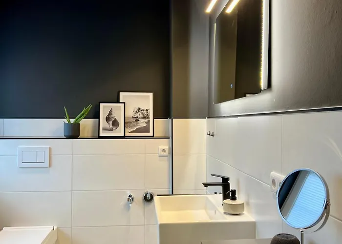 아파트 Le Vacation Haus Am See, Sauna, Terrasse, Garten, Netflix, Free-tv