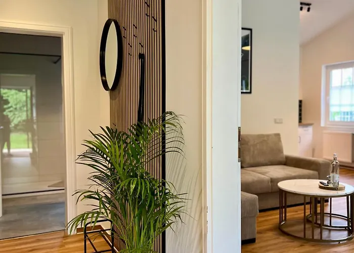 아파트 Le Vacation Haus Am See, Sauna, Terrasse, Garten, Netflix, Free-tv Markranstädt